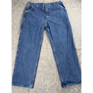 Carhartt FR Jeans Men 40x32 Blue Flame Resistant Retardant Denim CAT2 NFPA 2112